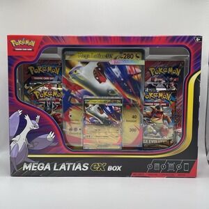 Pokemon TCG Mega Latias ex Box Destined Rivals Mega Evolutions FACTORY SEALED